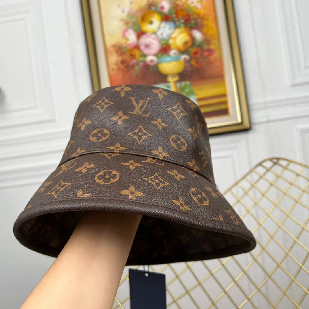 Luxury Luxury Monogram Bucket Hat & Cap Set-s2 mysite