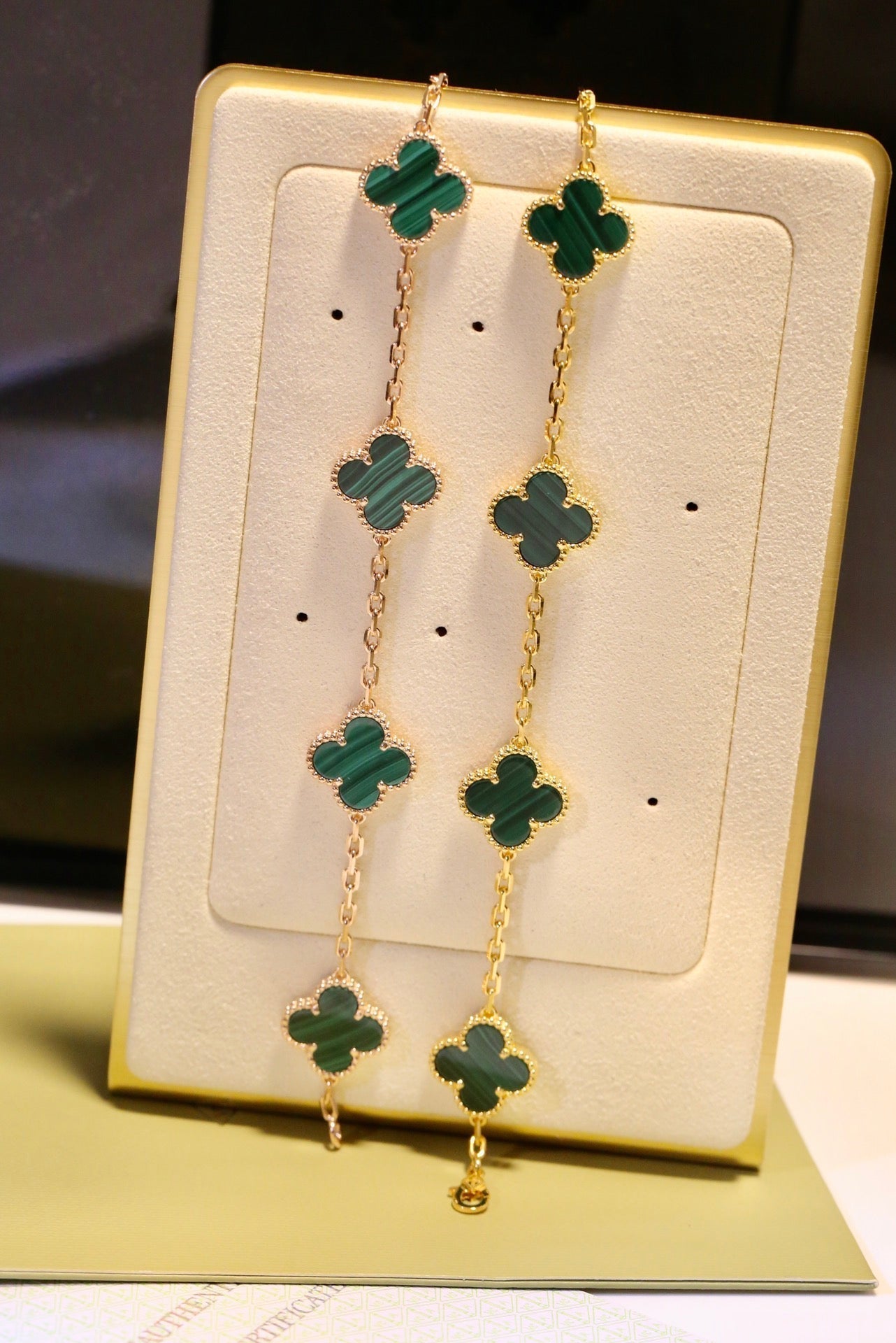 MALACHITE BRACELET 5 MOTIFS mysite