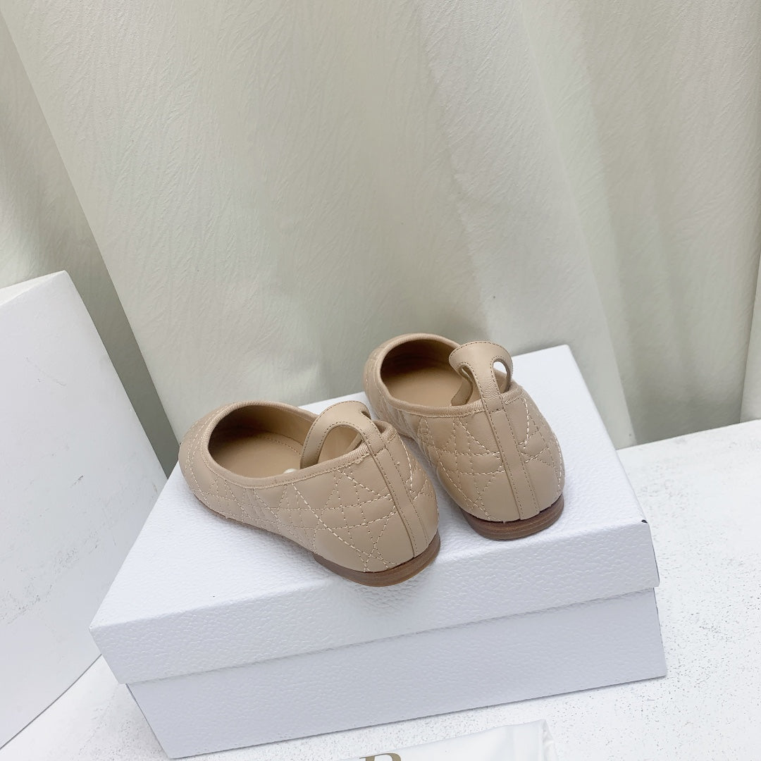CD BALLET FLAT BEIGE MOP mysite