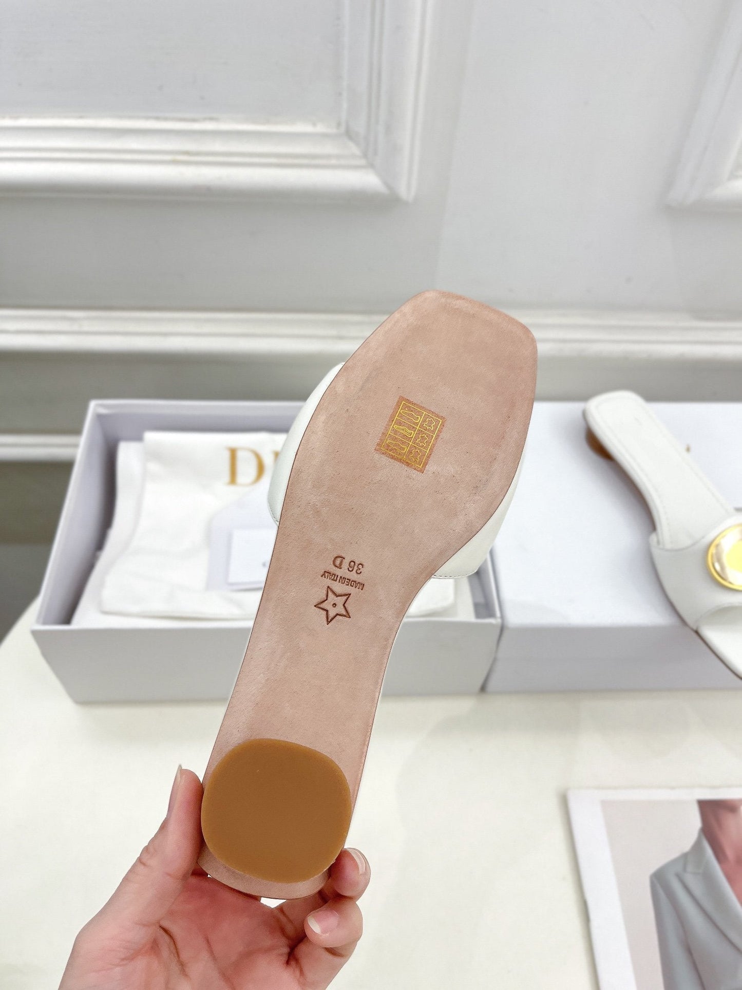CD FOREVER HEELED 1.5CM WHITE mysite