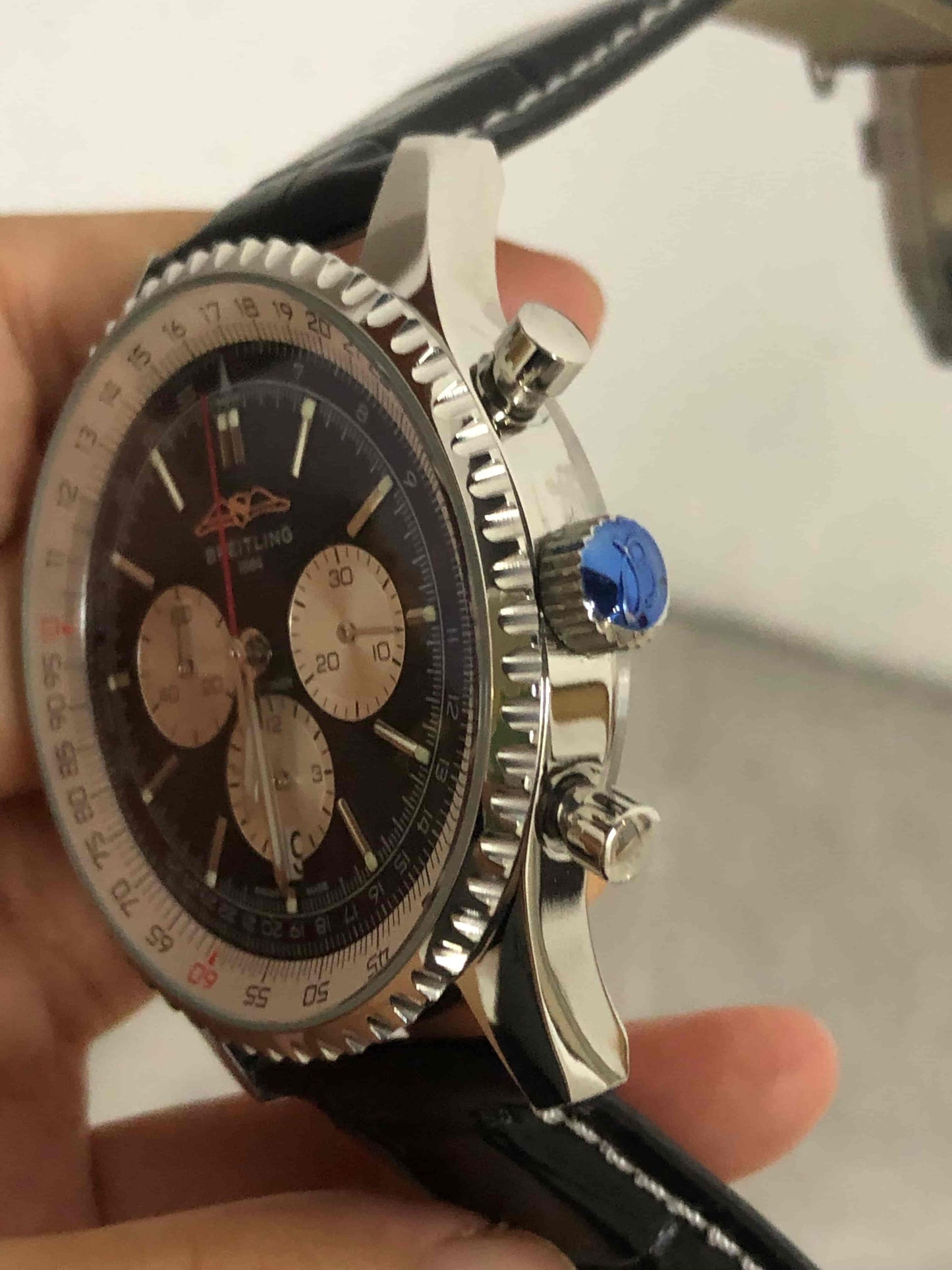 Replica Stainless Steel Japanese Vk63 Quartz Movement Watch BL77
