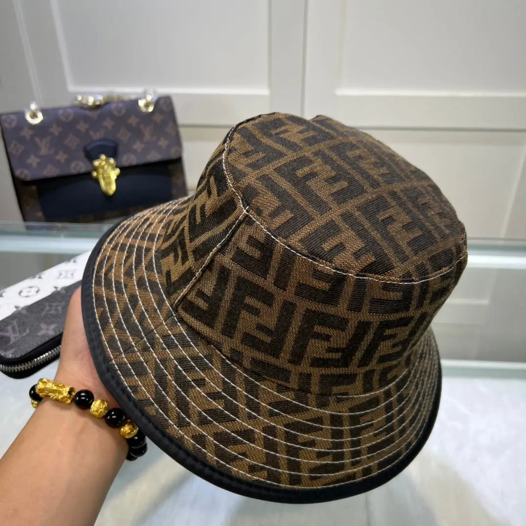 Luxury FF Monogram Bucket Hat-s2 mysite