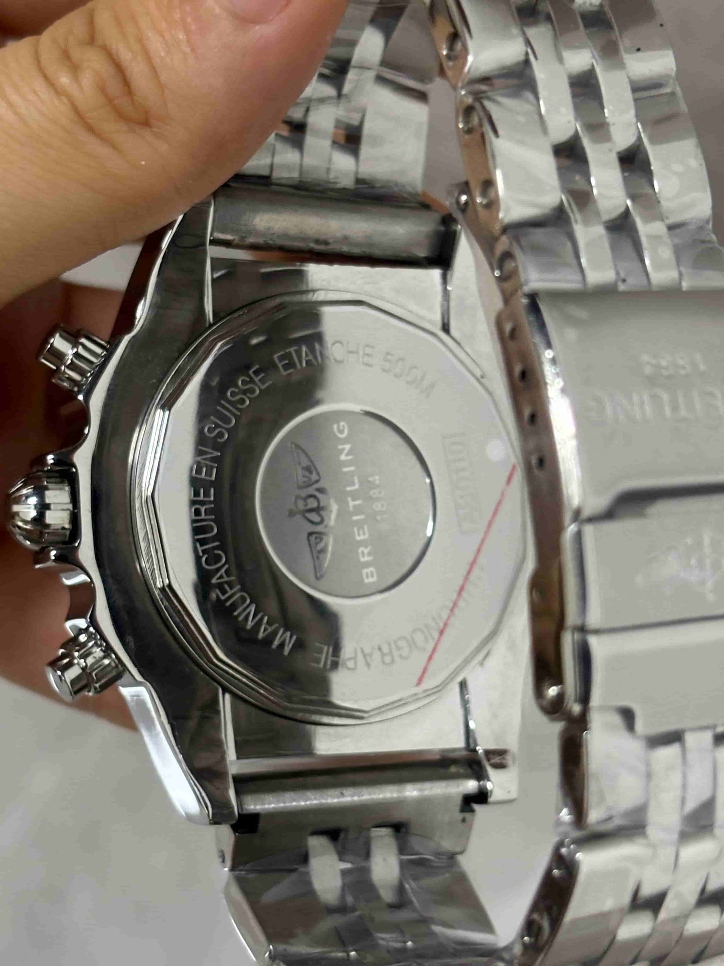 Replica Stainless Steel Japanese Vk63 Quartz Movement Watch BL128