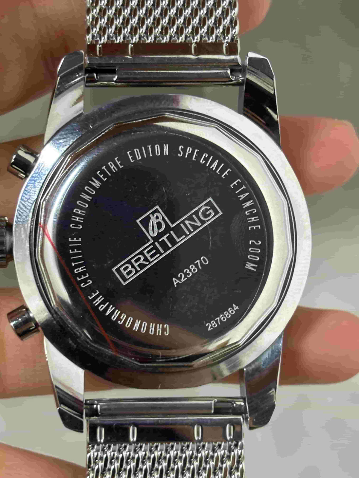 Replica Stainless Steel Japanese Vk63 Quartz Movement Watch BL123