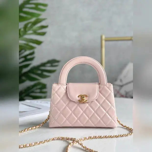 Noir Quilted Top-Handle Chain Mini Bag 026-18 mysite