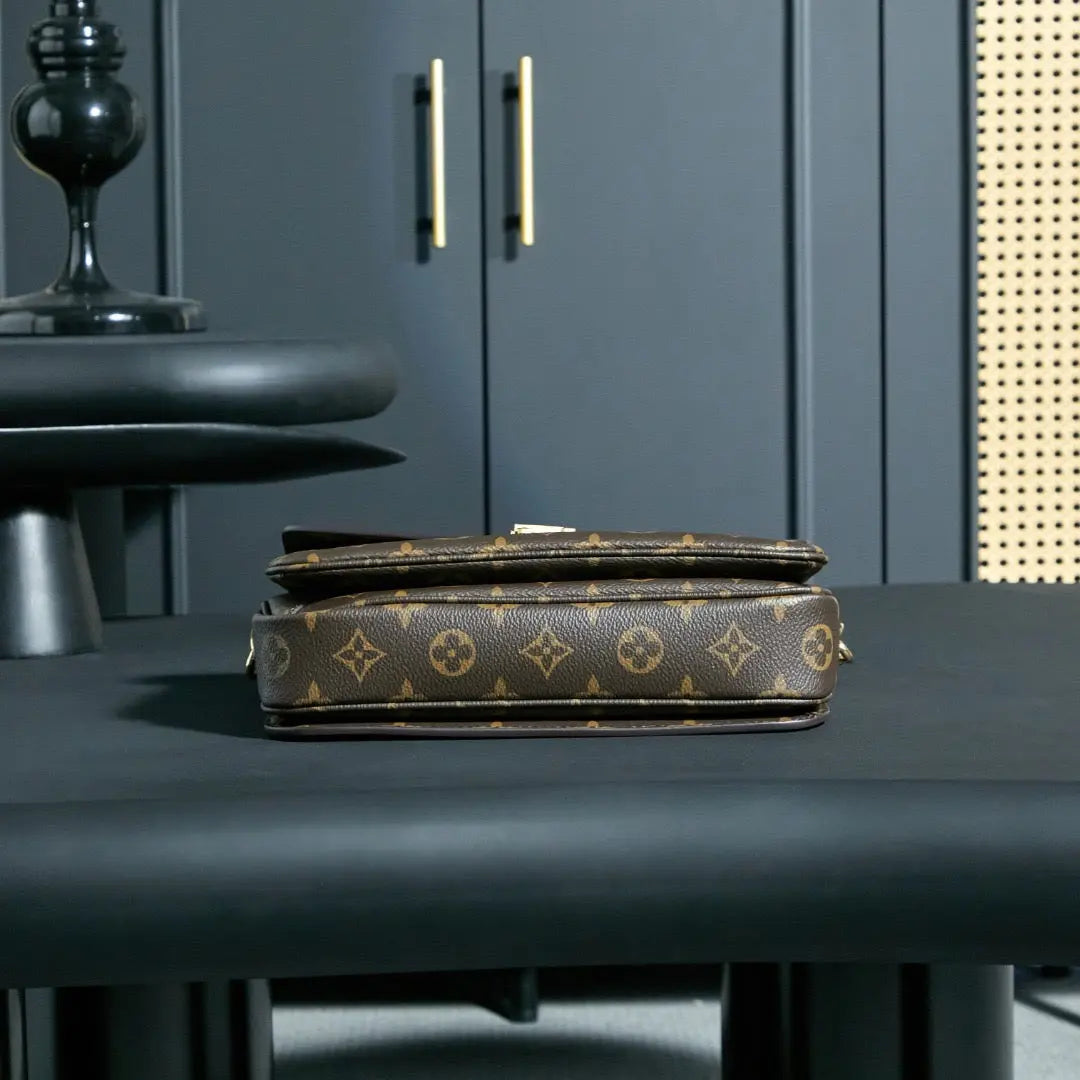 Dark Brown 2-in-1 Top-Handle & Crossbody Bag 010-18 mysite