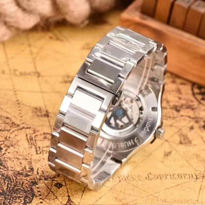 Luxury CLASSIC FUSION Automatic Watch for Men Mechanical Wristwatch Stainless Steel 42mm Dial