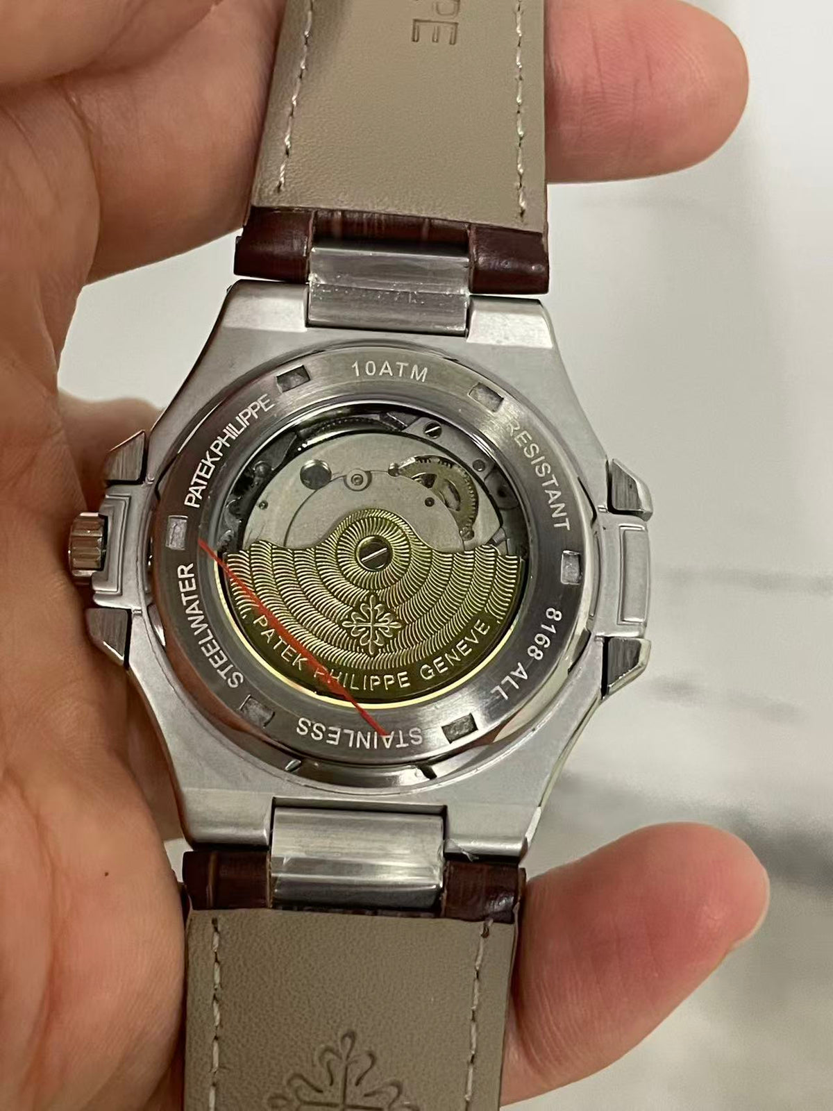 Replica NAUTILUS Stainless Steel Automatic Mechanical Watch 40mm