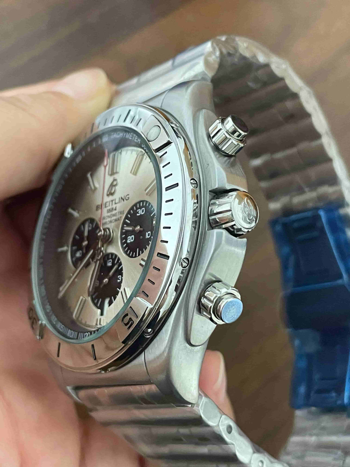 Replica Stainless Steel Japanese Vk Quartz Movement Watch BL246