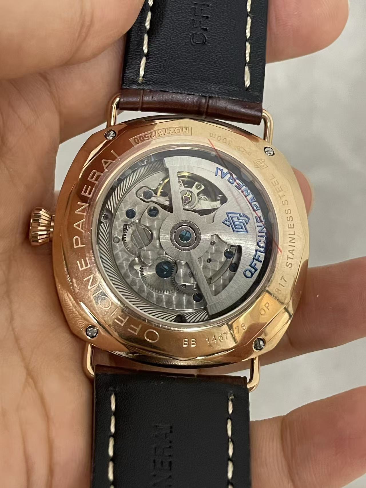 Replica RADIOMIR 904L Stainless Steel Automatic Mechanical Watch Mens Watches 44MM