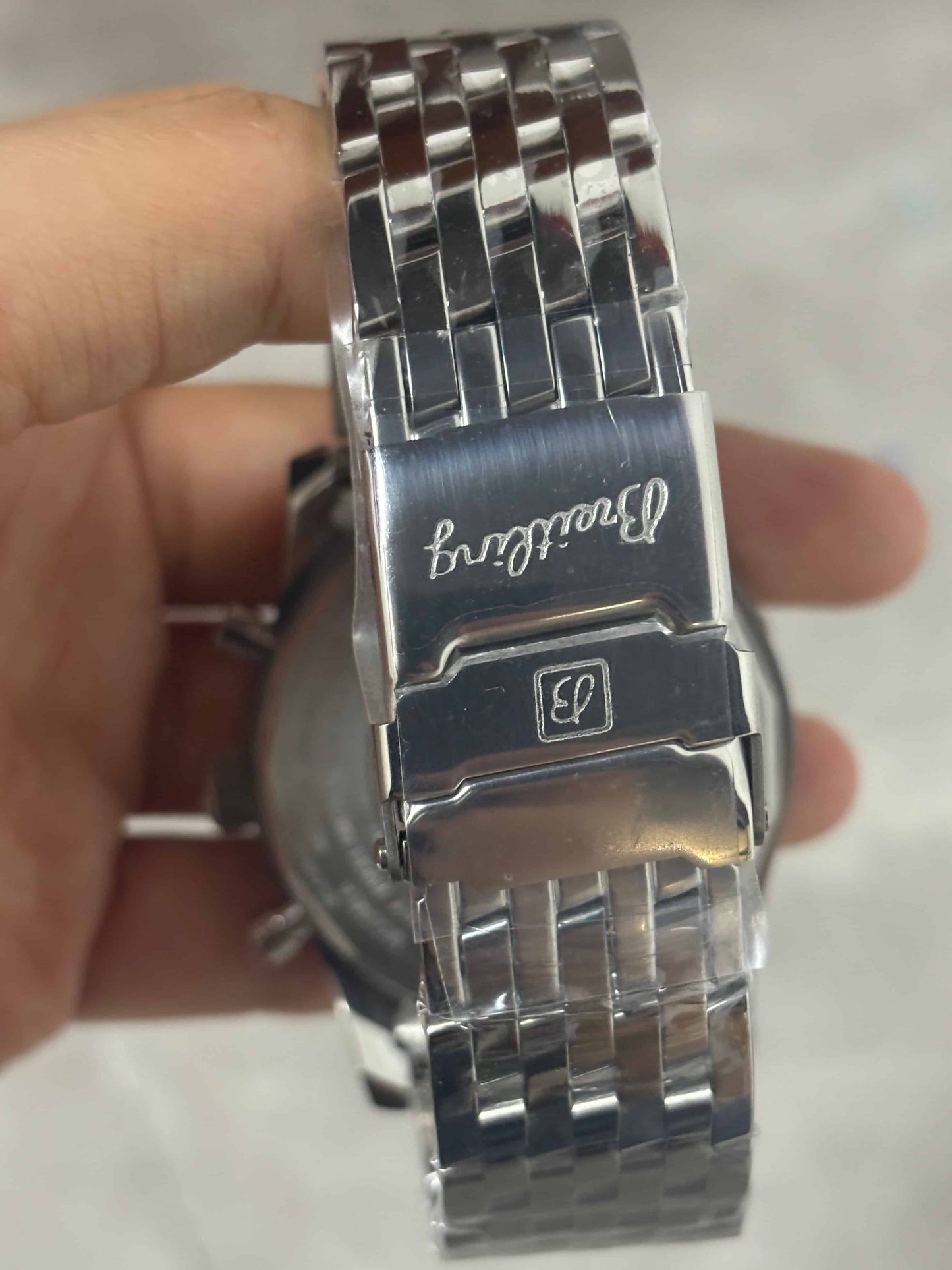 Replica Stainless Steel Japanese Vk Quartz Movement Watch BL184