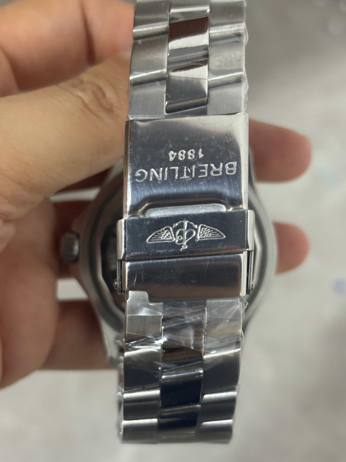 Replica Stainless Steel mechanical watch BL198