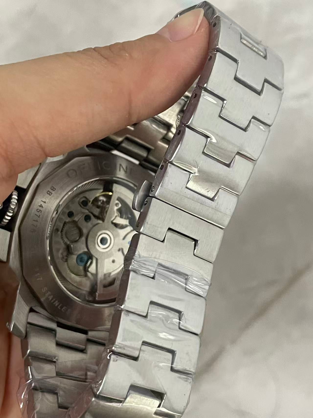 Replica LUMINOR 904L Stainless Steel Automatic Mechanical Watch Mens Watches 46mm