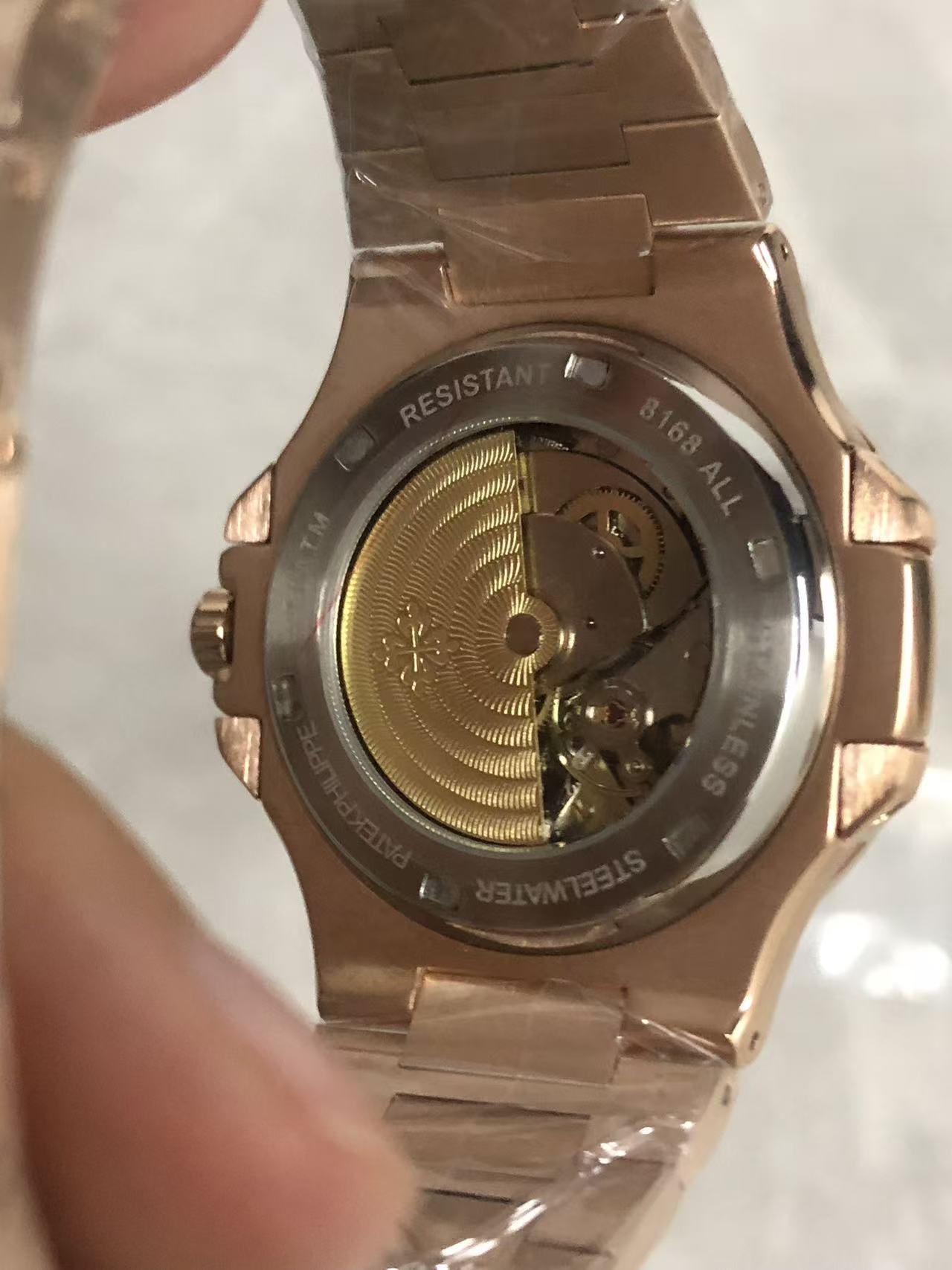 Replica 7118/1R-001 Stainless Steel Automatic Mechanical Watch 35mm