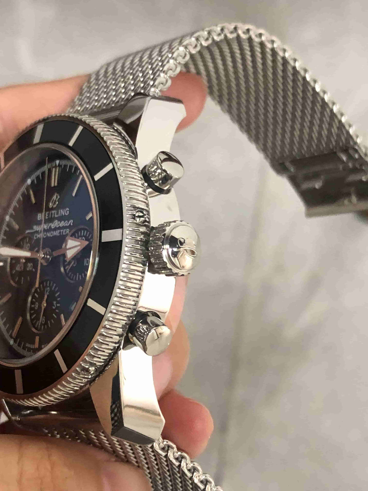 Replica Stainless Steel Japanese Vk63 Quartz Movement Watch BL52