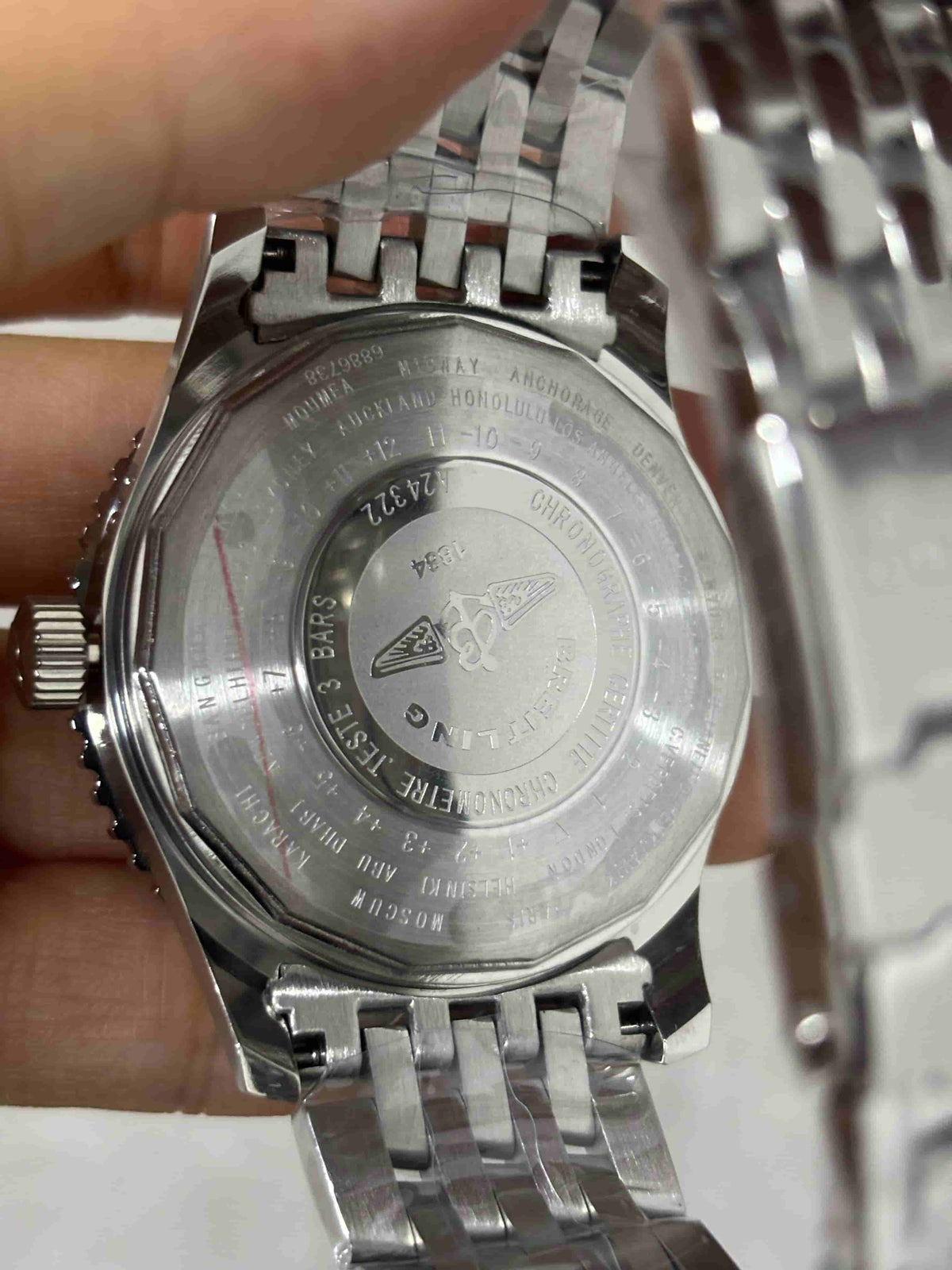 Replica Stainless Steel Mechanical Watch 139