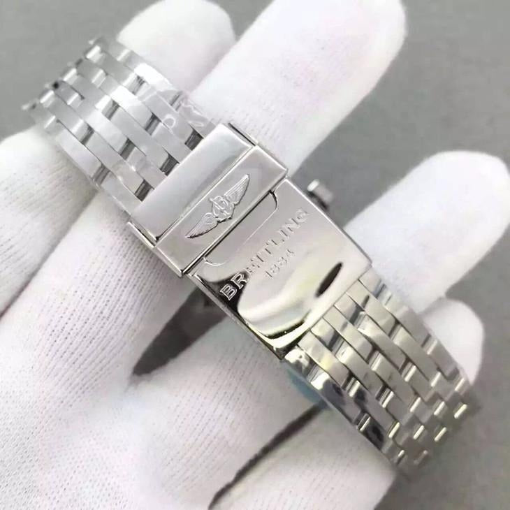 Replica Aviation Timing B01 46MM Stainless Steel Watch