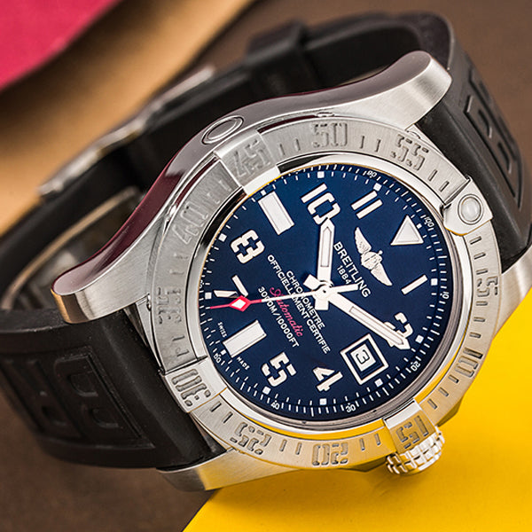Replica Avenger Series 46MM Mechanical Automatic Stainless Steel Watch