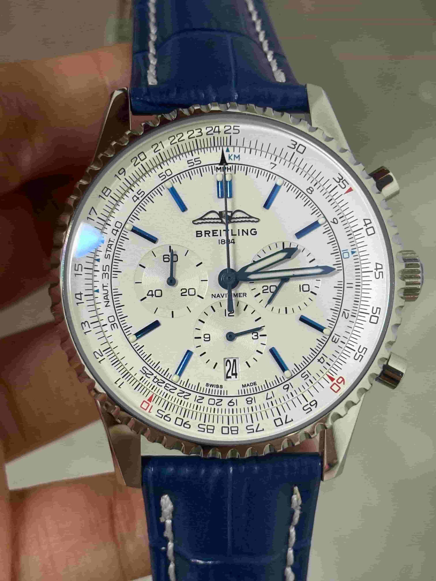 Replica Stainless Steel Japanese Vk63 Quartz Movement Watch BL112
