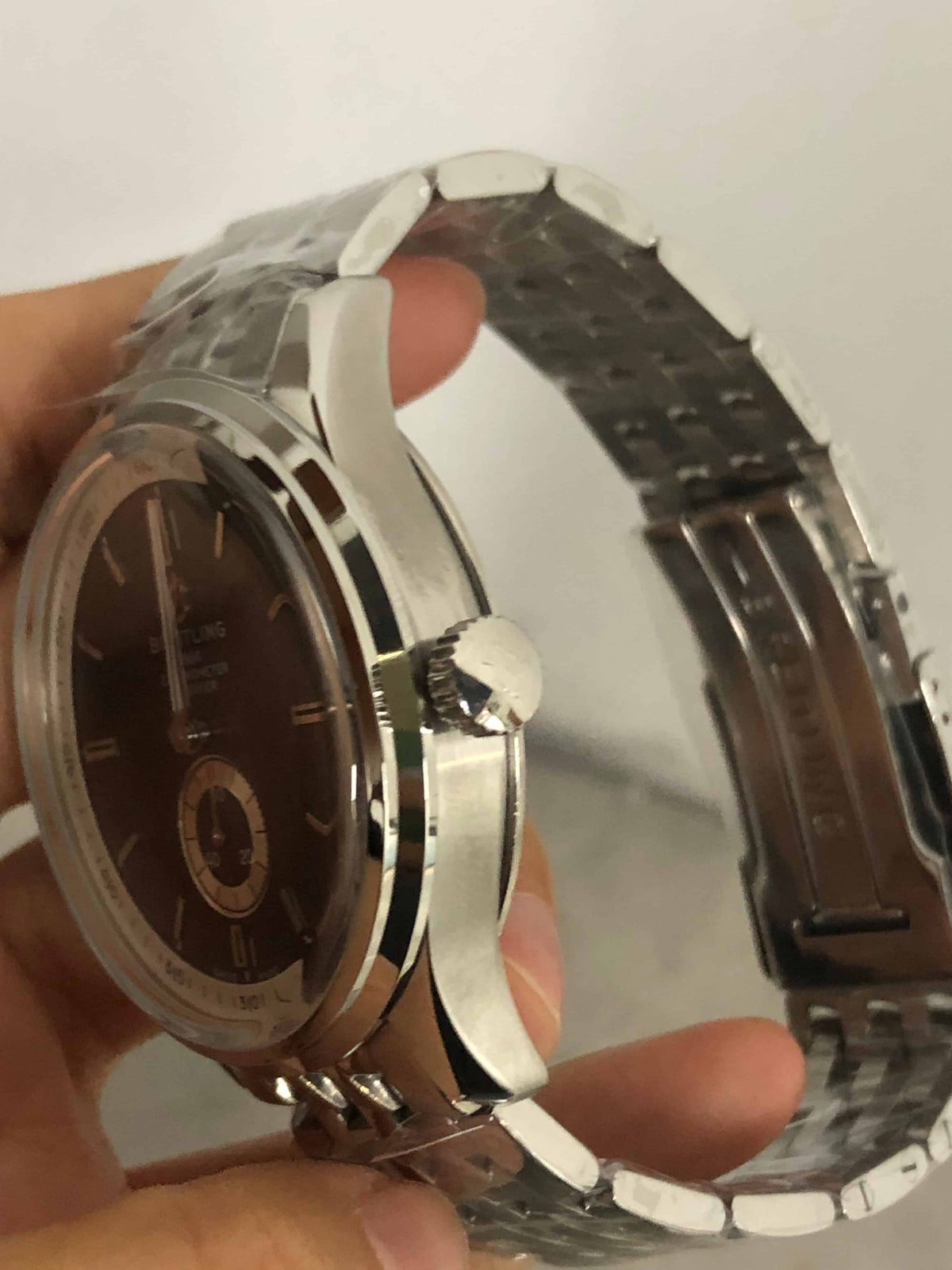 Replica Stainless Steel Mechanical Watch BL165