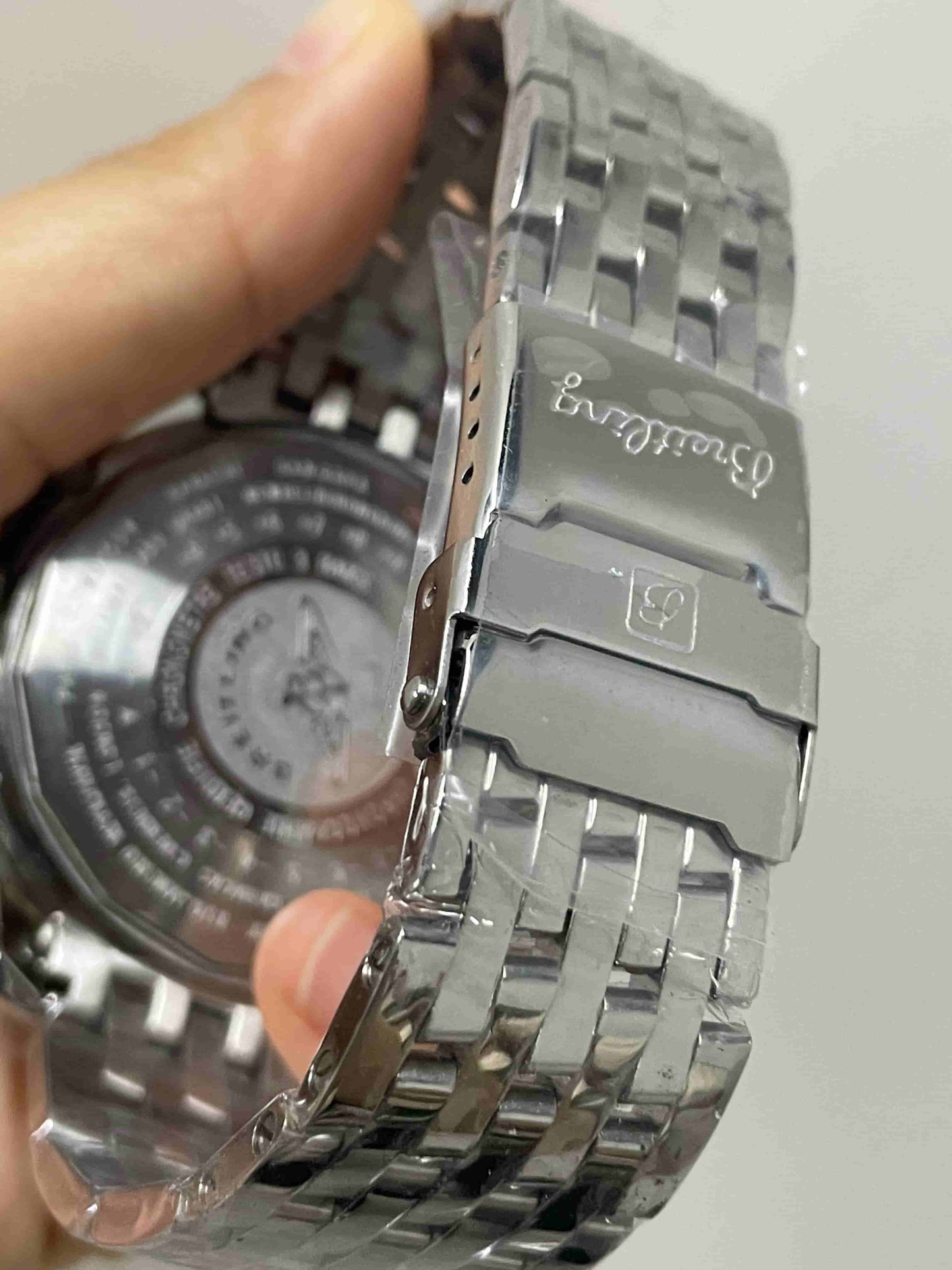 Replica Stainless Steel Japanese Vk63 Quartz Movement Watch BL43