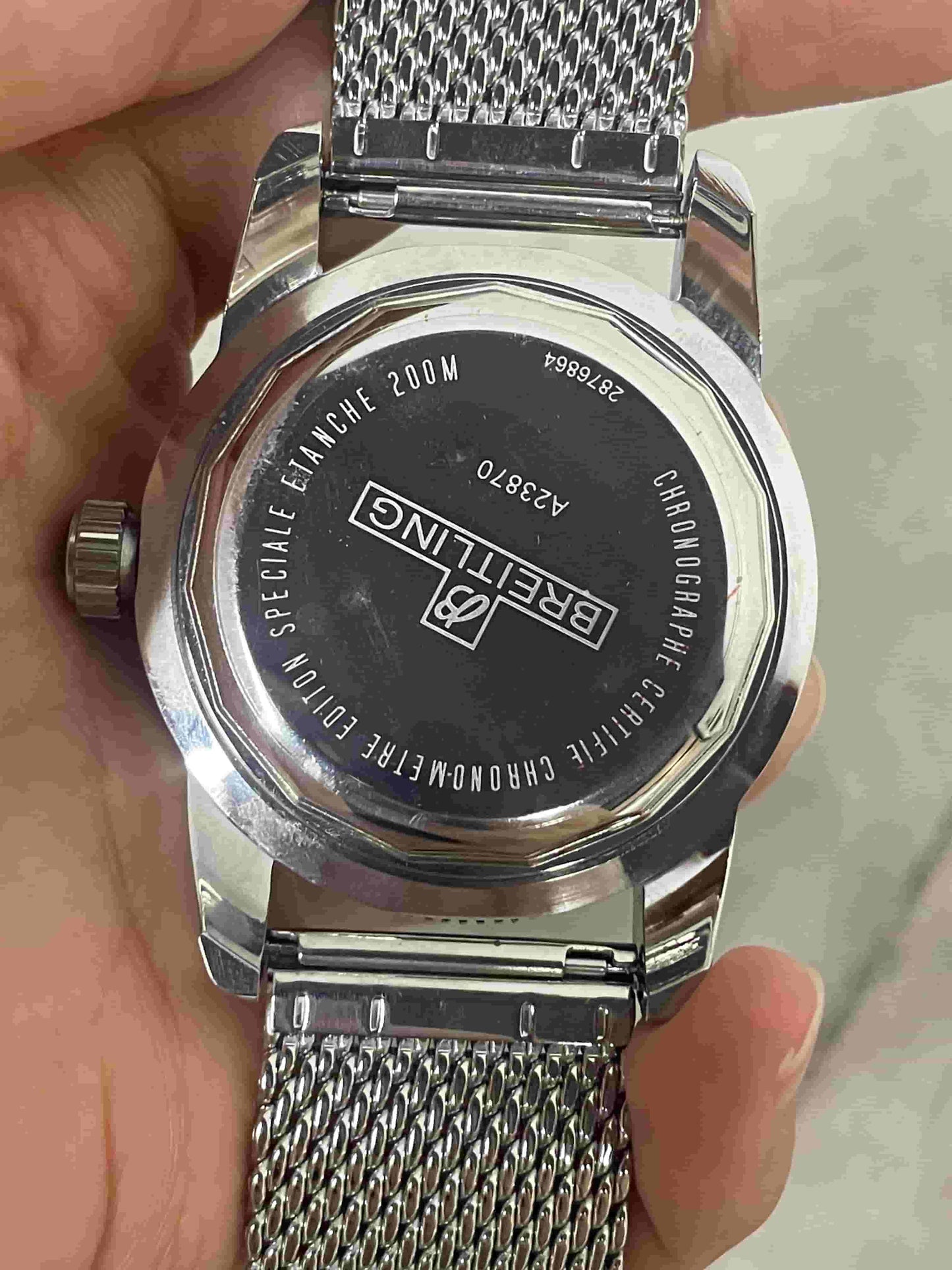 Replica Stainless Steel Mechanical Watch BL89