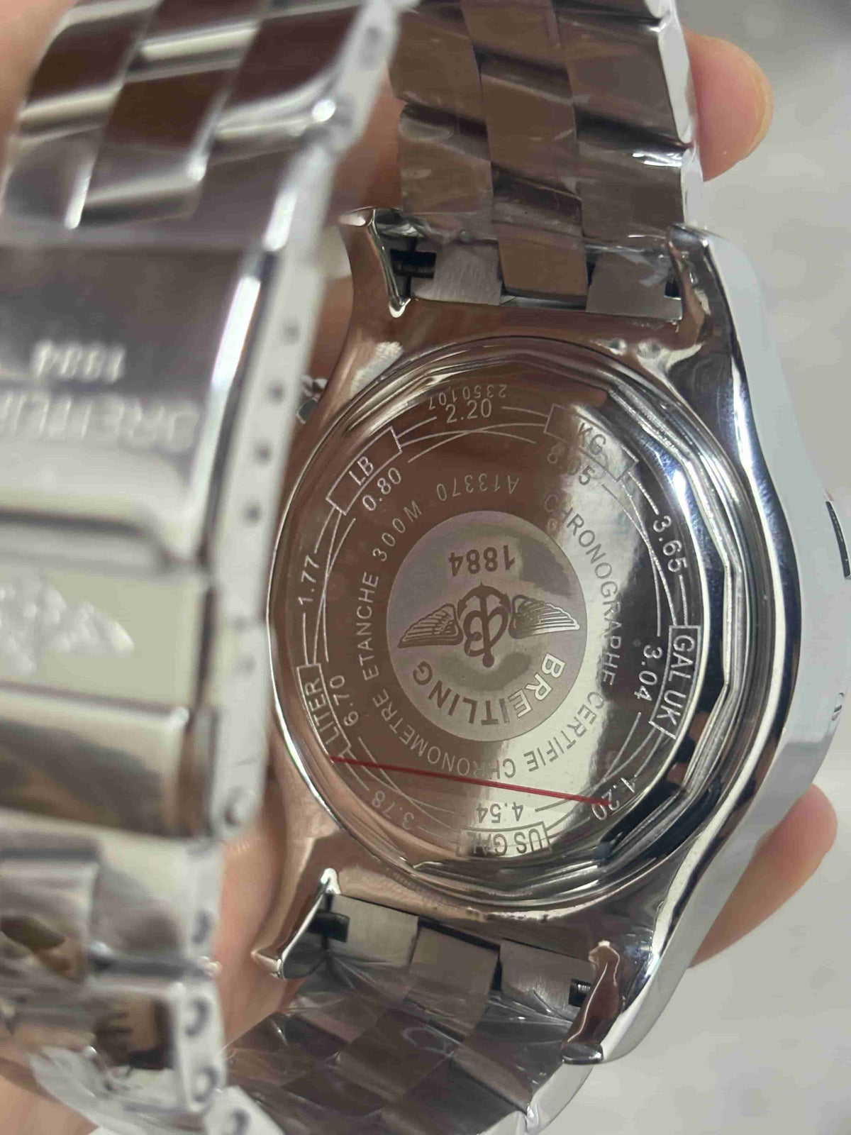 Replica Stainless Steel Japanese Vk Quartz Movement Watch BL185