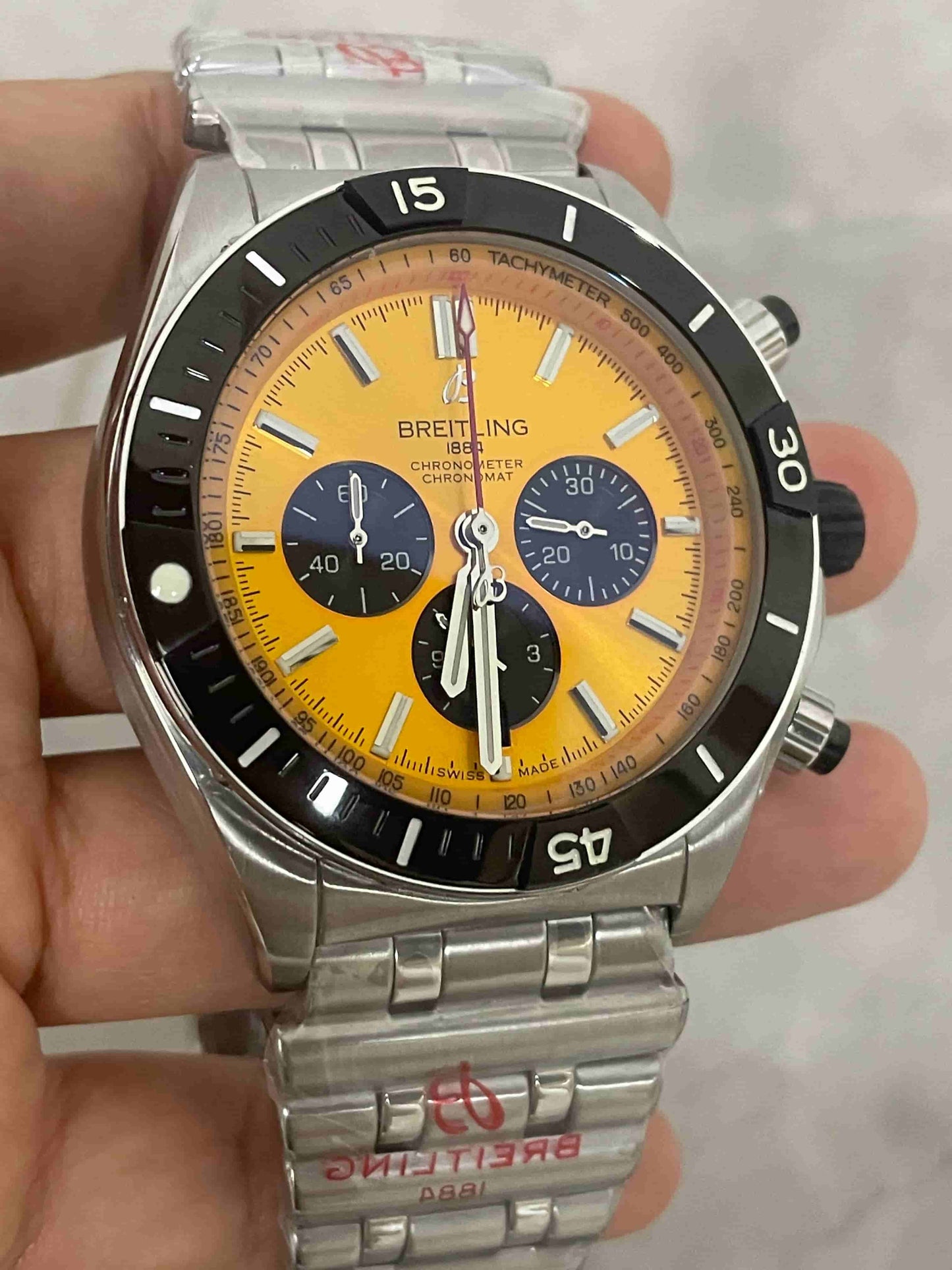 Replica Stainless Steel Japanese Vk63 Quartz Movement Watch BL99