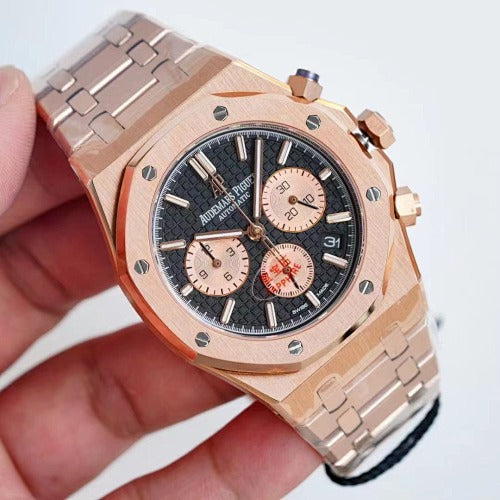 Replica Royal Oak 904l Stainless Steel Quartz Watch for Men 42mm