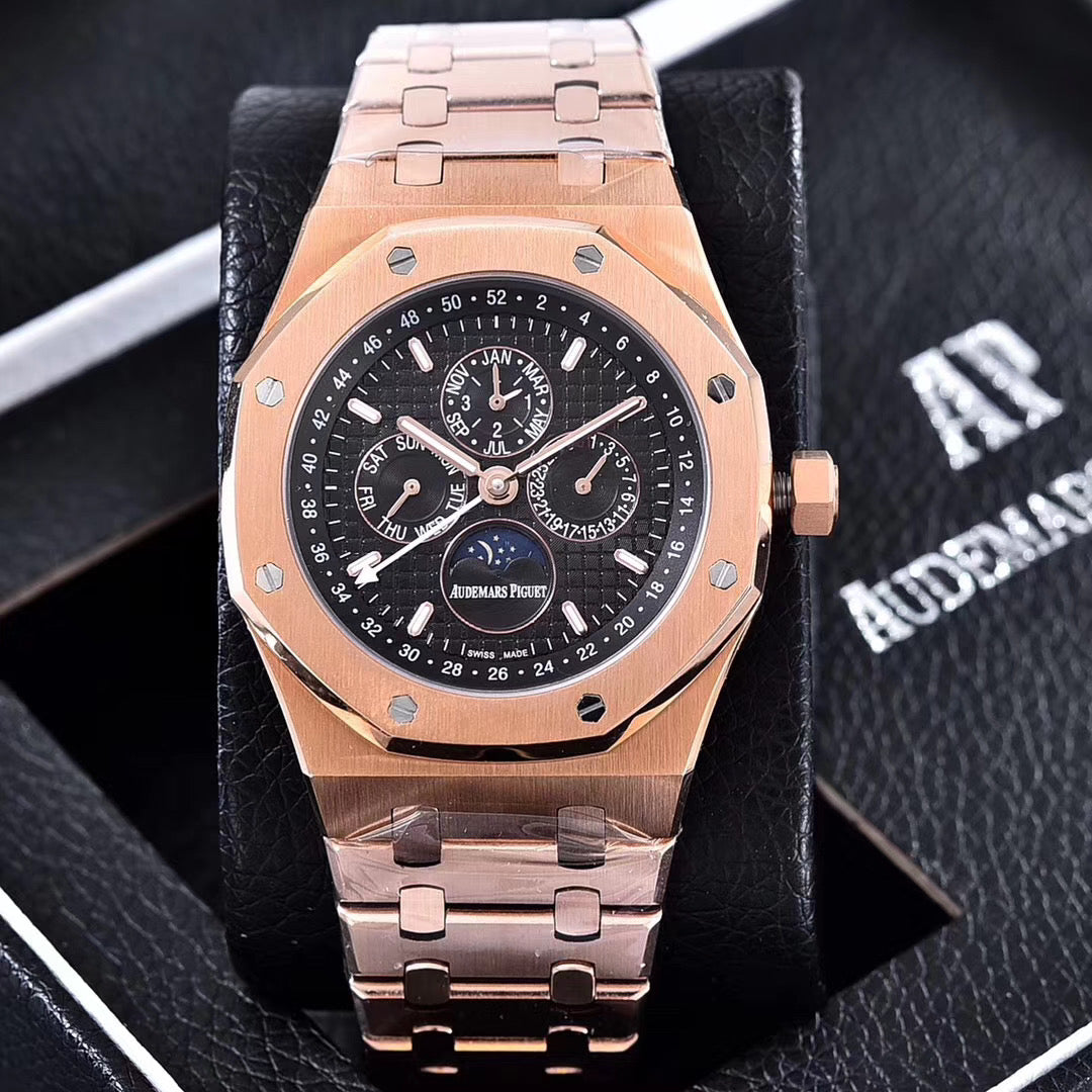Replica Royal Oak Moonphase 904l Stainless Steel Automatic Mechanical Watch 42mm