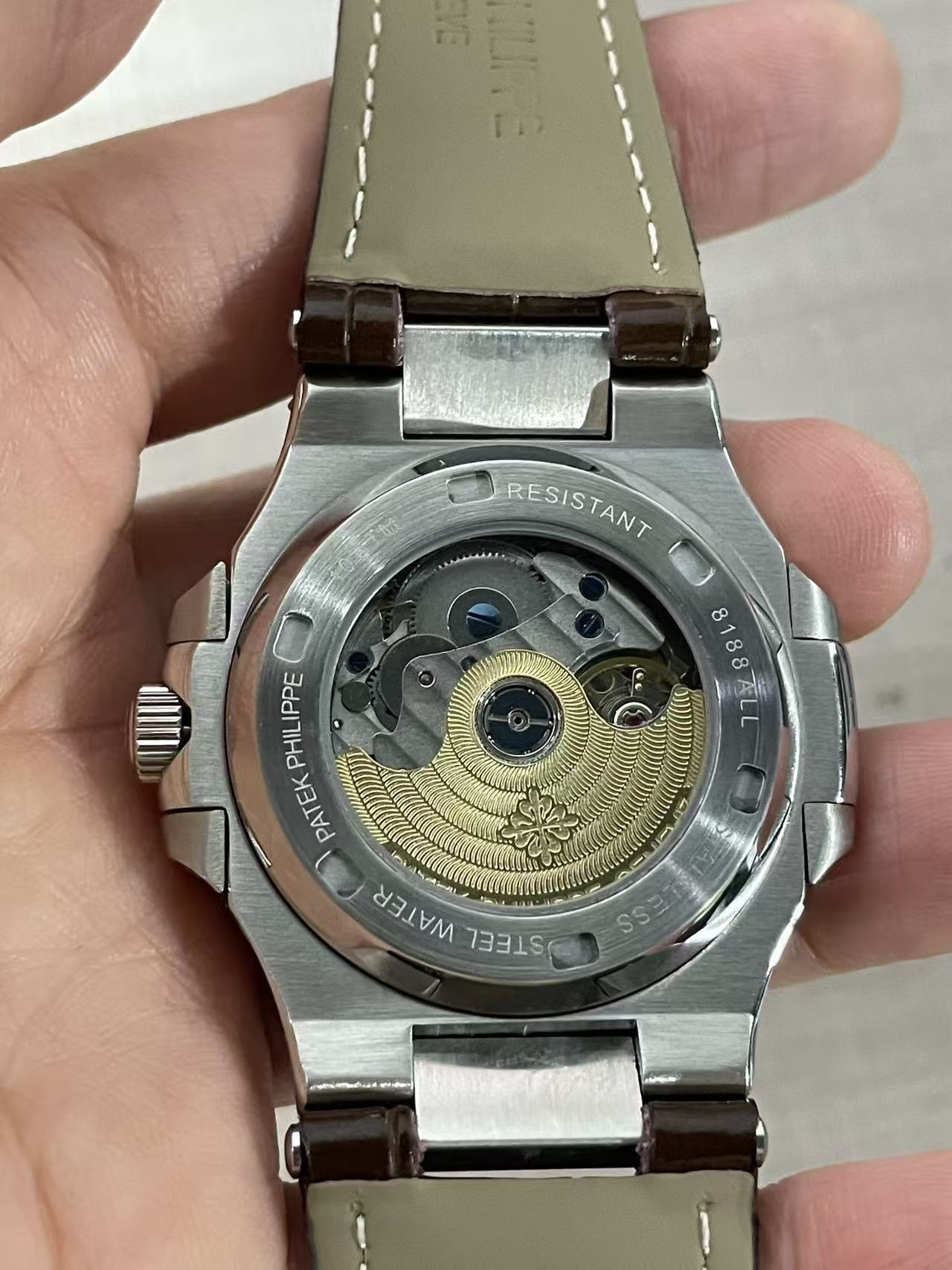 Replica NAUTILUS Stainless Steel Automatic Mechanical Watch 40mm