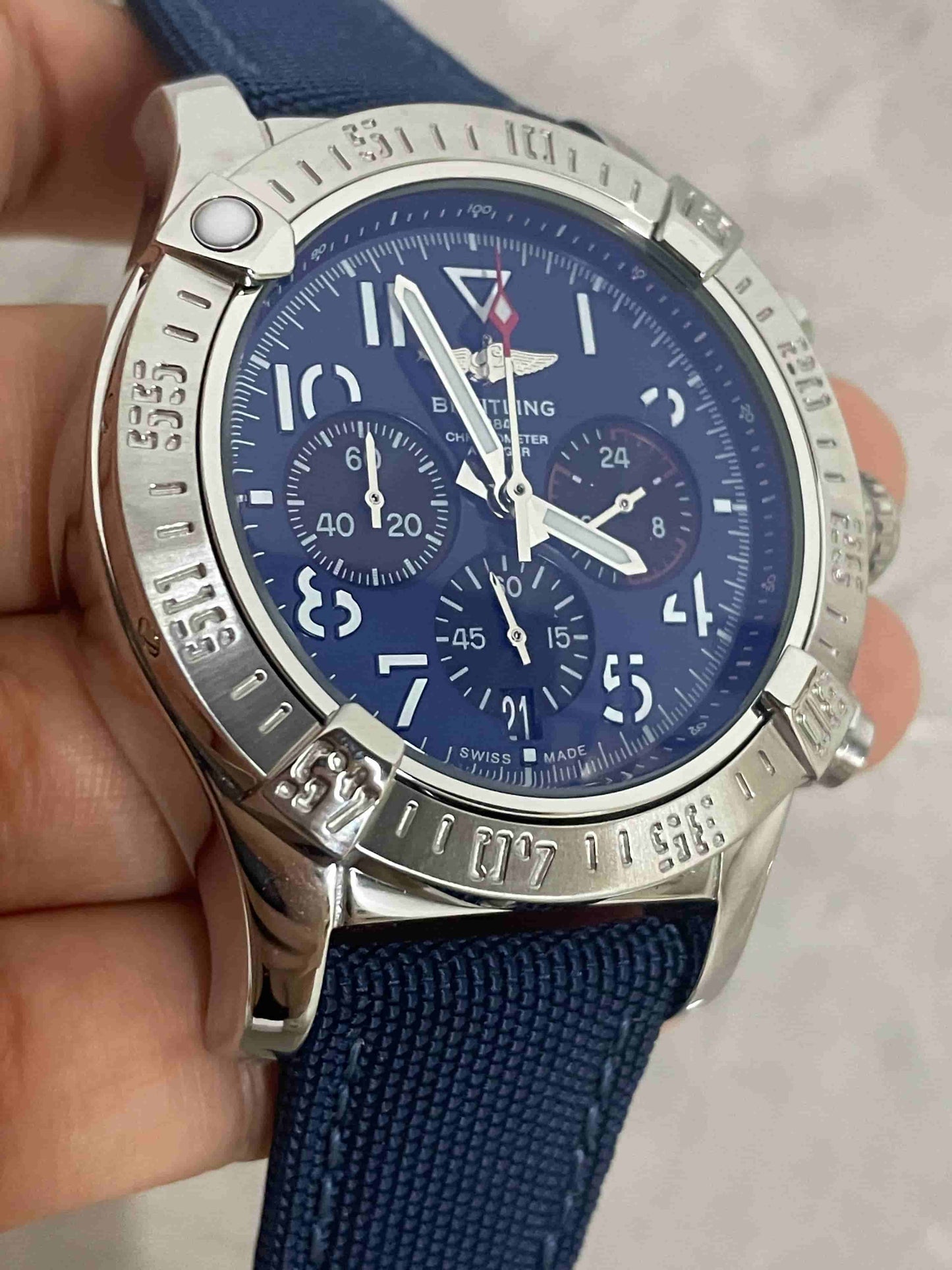 Replica Stainless Steel Japanese Vk63 Quartz Movement Watch BL79