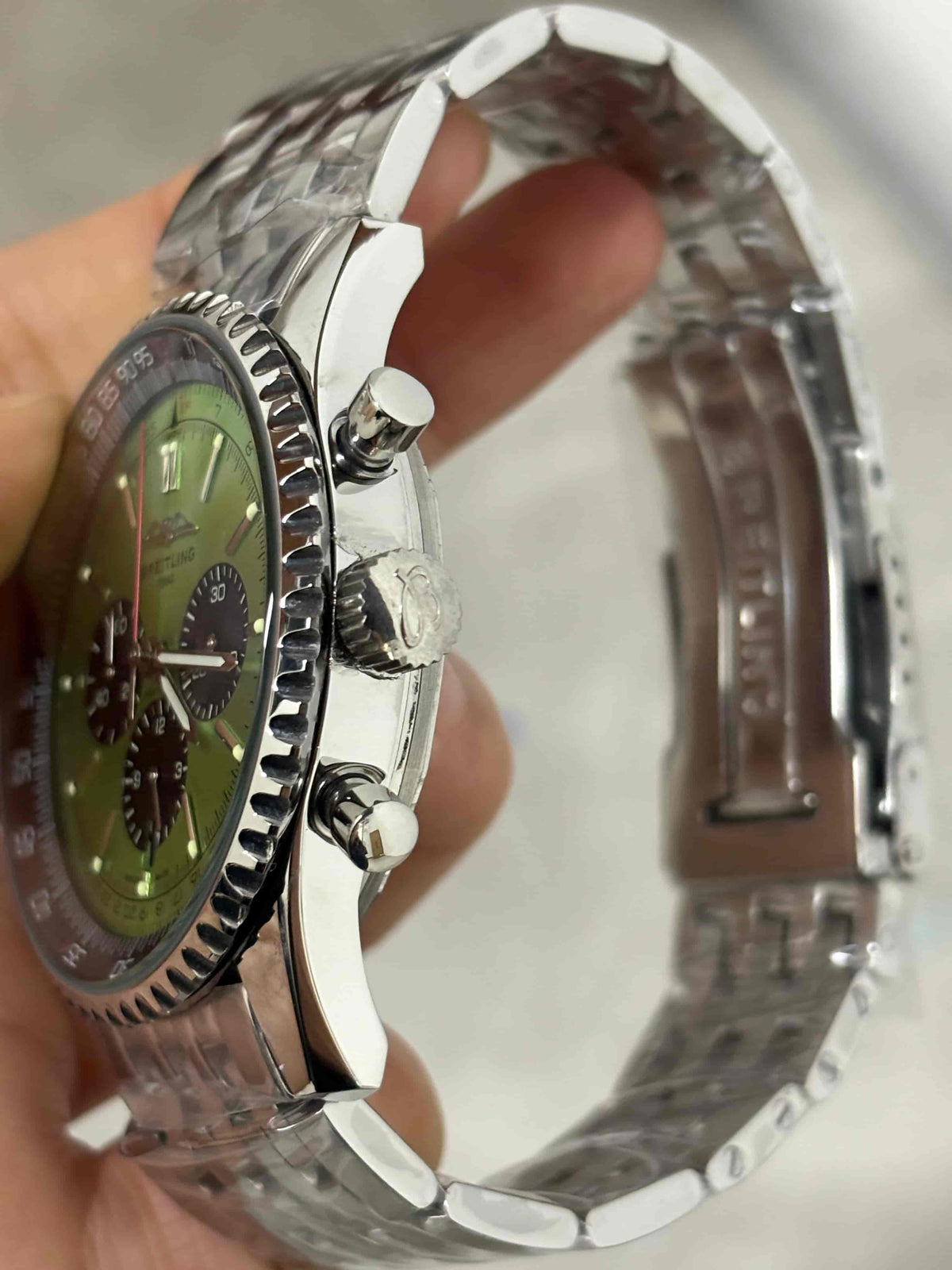 Replica Stainless Steel Japanese Vk Quartz Movement Watch BL160