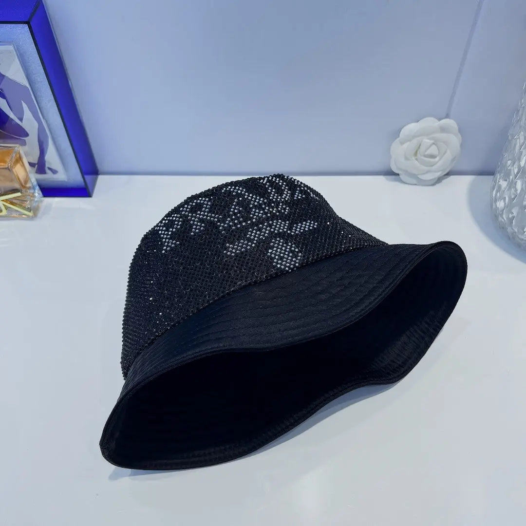 Fashion Full Crystal Bucket Hat-s2 mysite