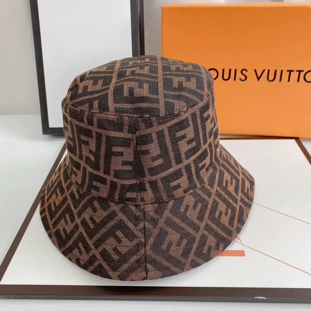 Luxury FF Monogram Bucket Hat | Luxury Designer Zucca Hat-s2 mysite