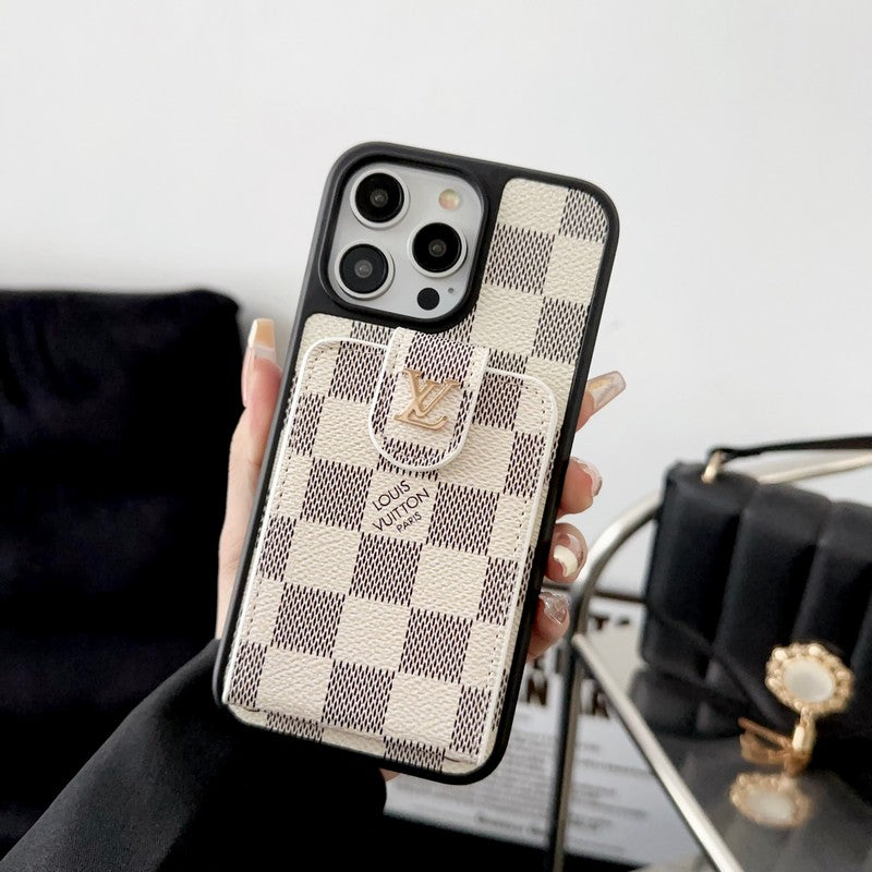 Luxury Black & White Card Bag iPhone Case mysite