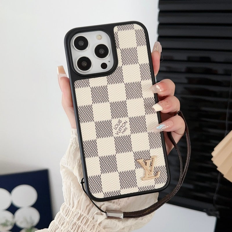 Luxury Black & White Hand Chain iPhone Case mysite