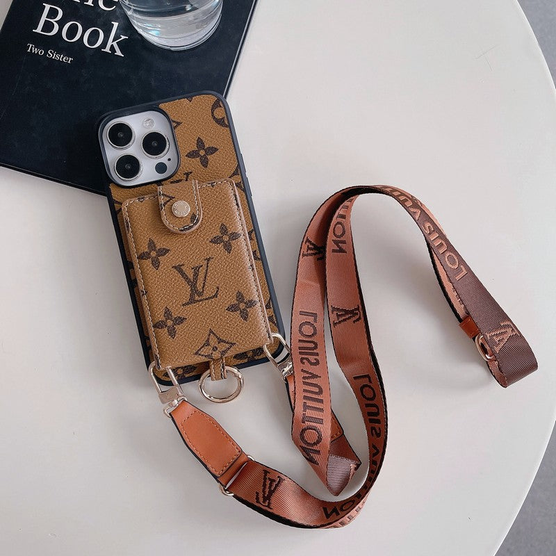 Luxury Card Bag Classic Chain iPhone Case mysite