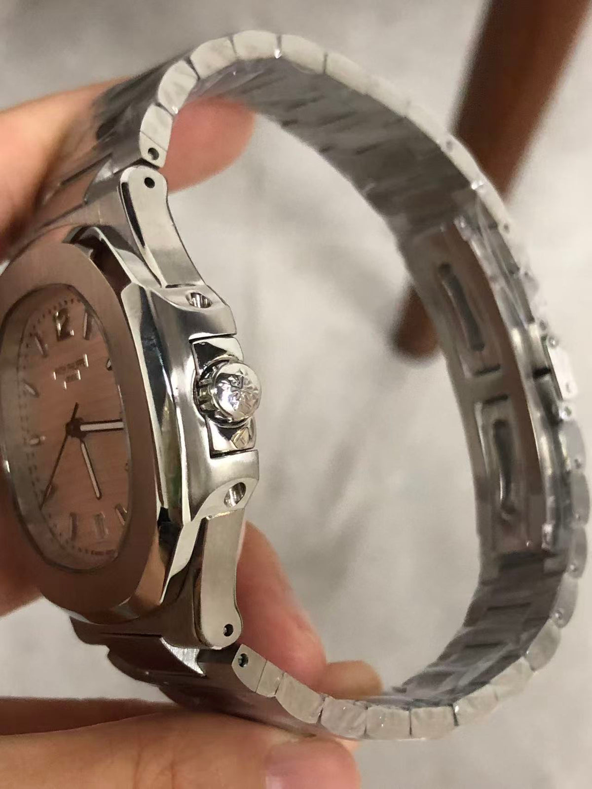 Replica 7118/1A-010 Stainless Steel Automatic Mechanical Watch 35mm