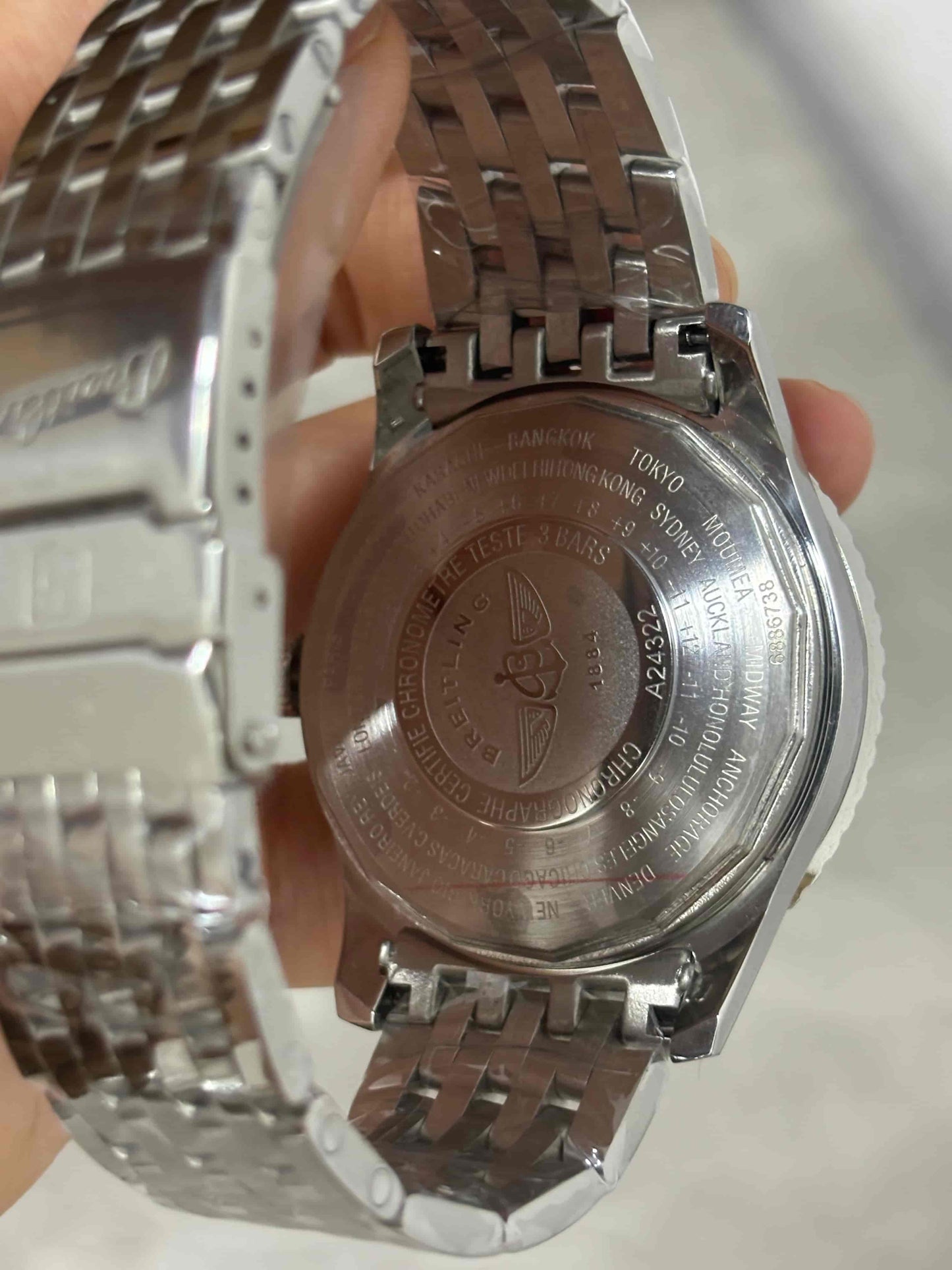 Replica Stainless Steel Mechanical Watch BL217