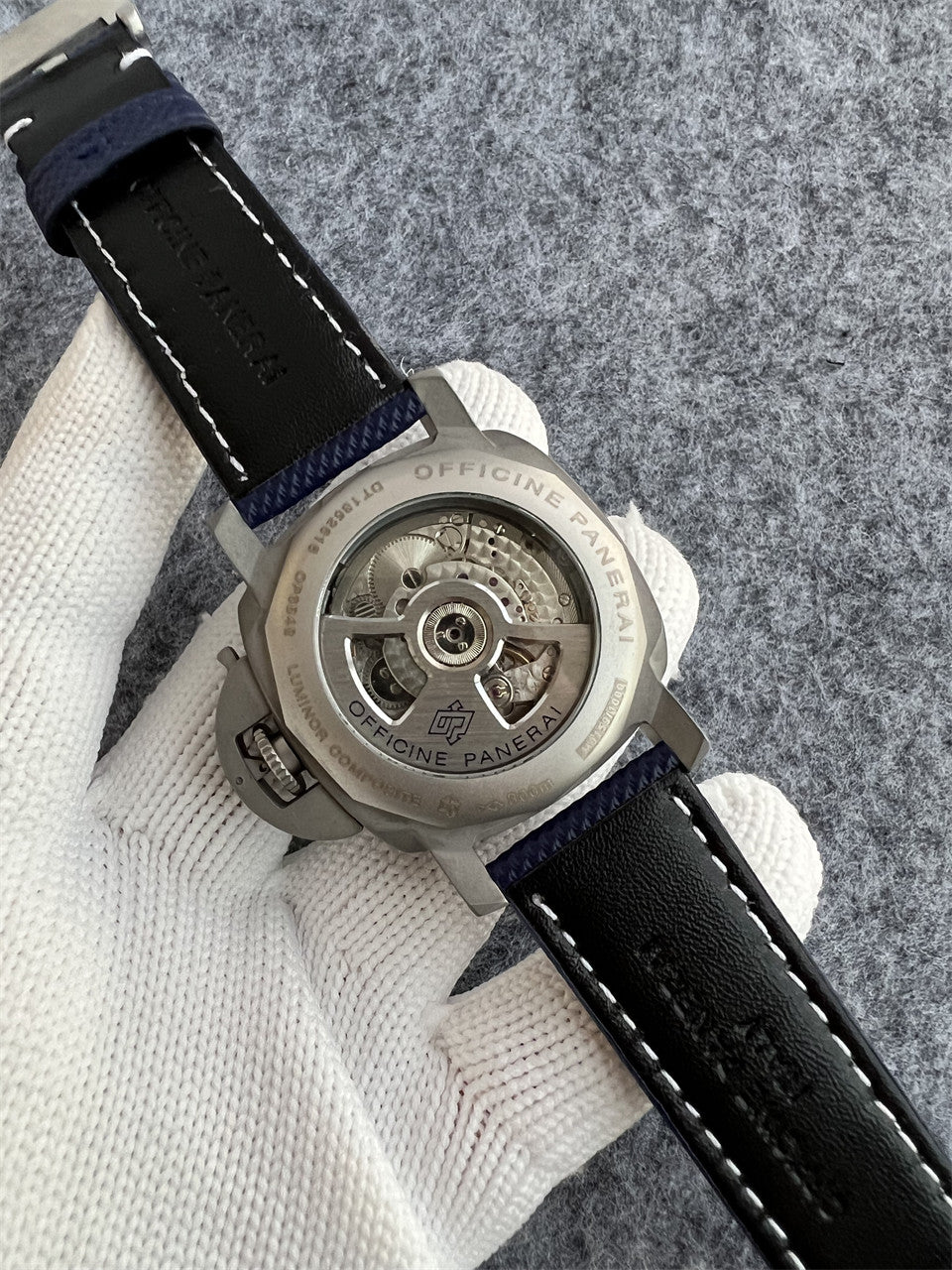 904l Stainless Steel Automatic Mechanical Watch Nylon Strap 44MM Mens Watches