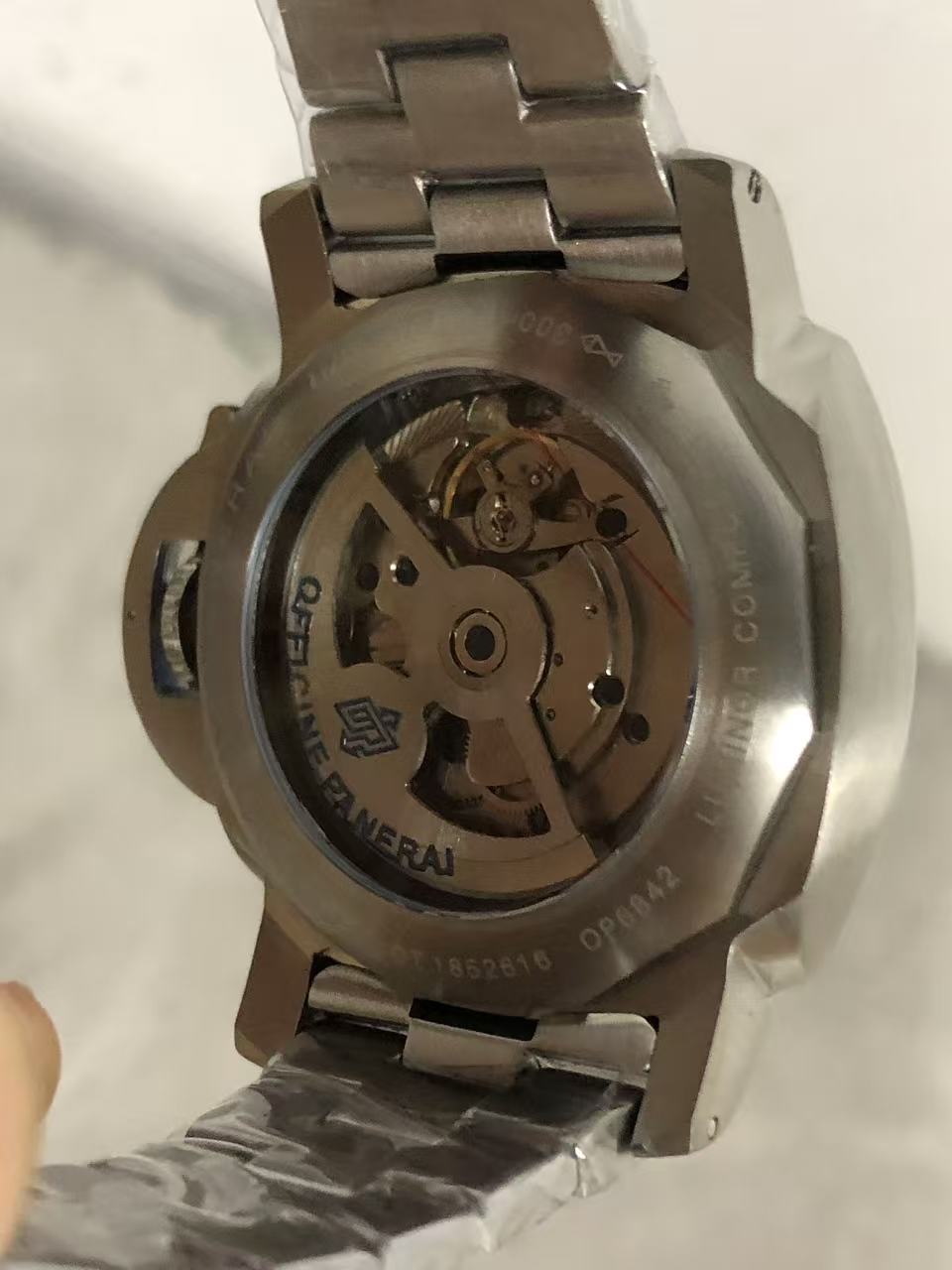 Replica LUMINOR 904L Stainless Steel Automatic Mechanical Watch Mens Watches 47mm
