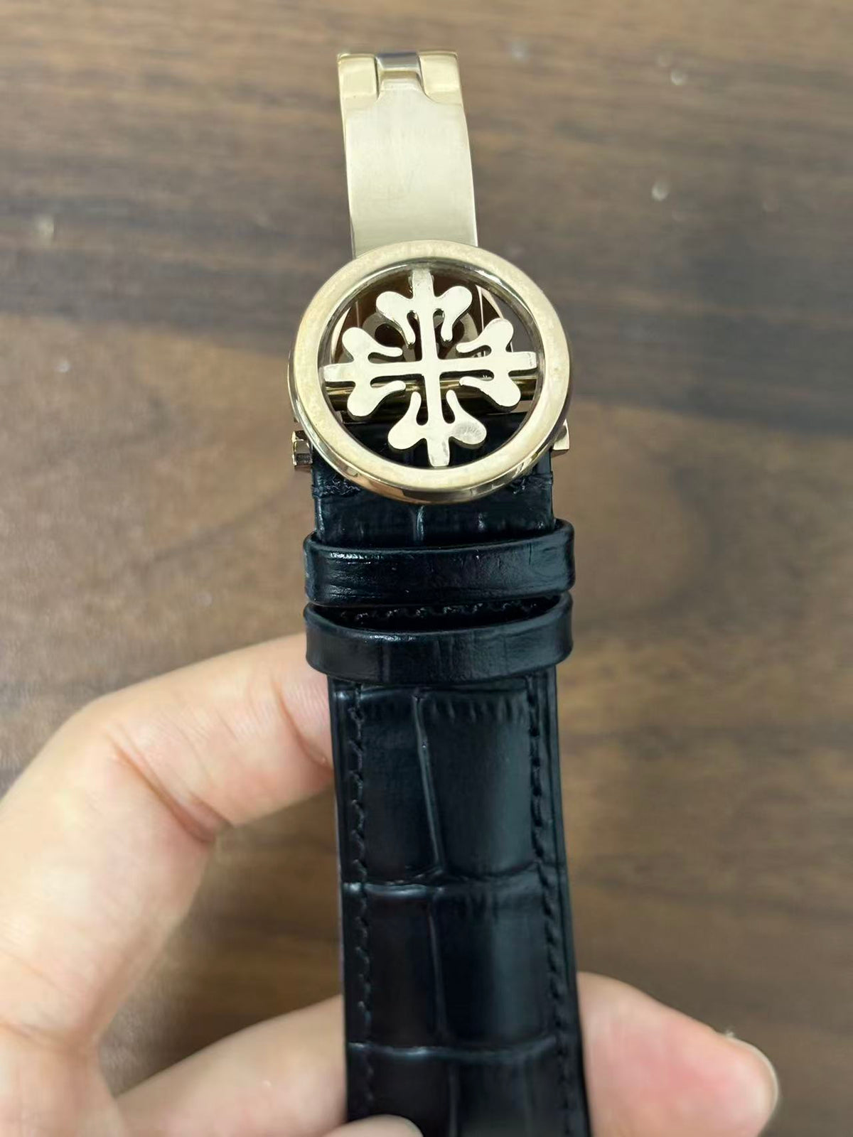 Replica Leather Stainless Steel Automatic Mechanical Watch 40mm