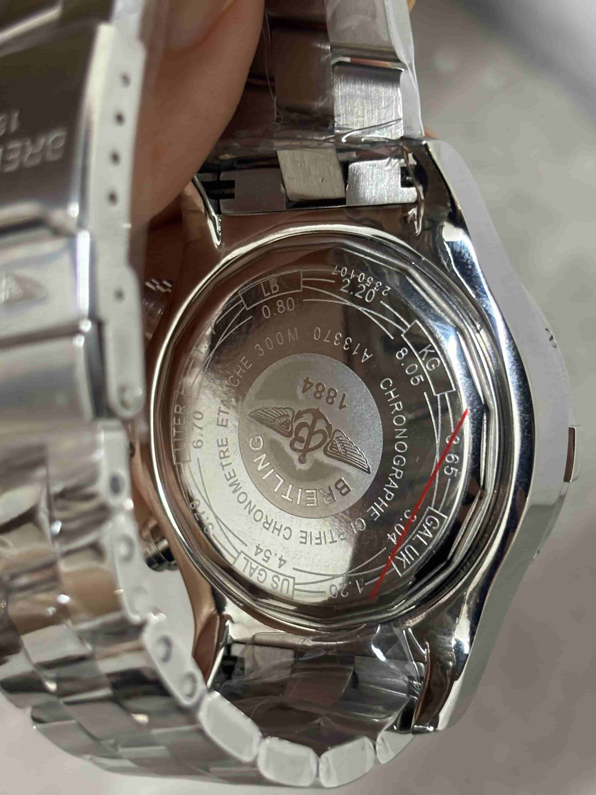 Replica Stainless Steel Japanese Vk Quartz Movement Watch BL199