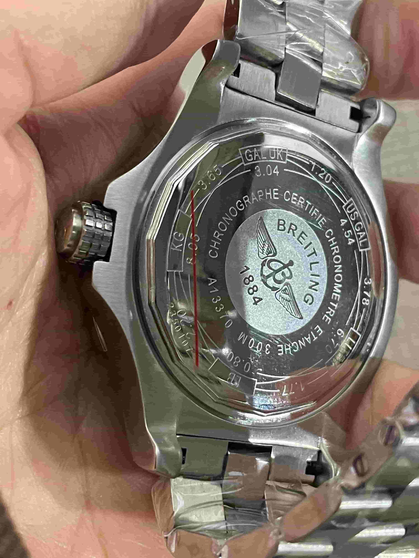 Replica Stainless Steel Mechanical Watch BL35