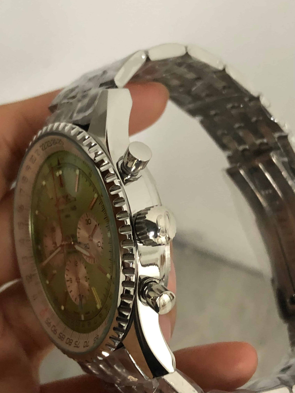 Replica Stainless Steel Japanese Vk Quartz Movement Watch BL167