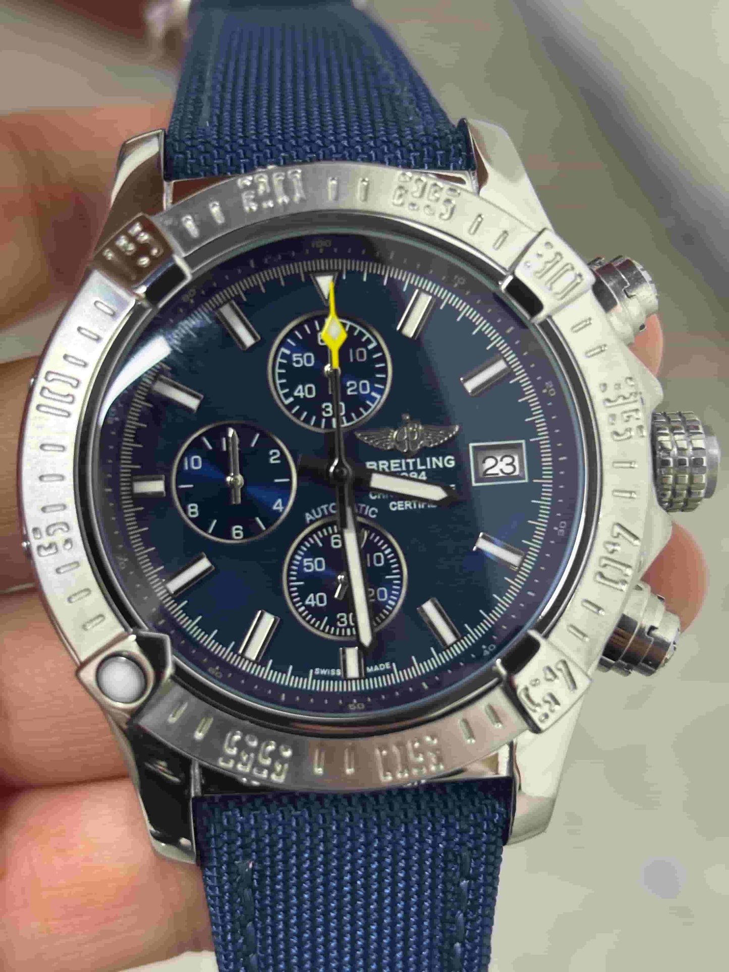 Replica Stainless Steel Japanese Vk Quartz Movement Watch BL168