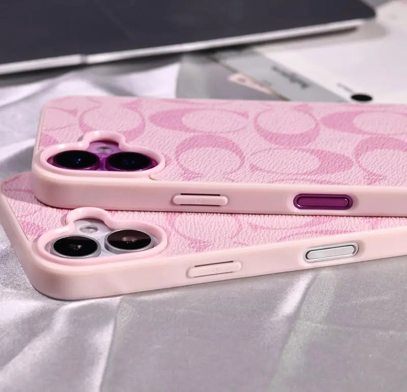 Soft Leather-Texture Protective iPhone Case-s2 mysite