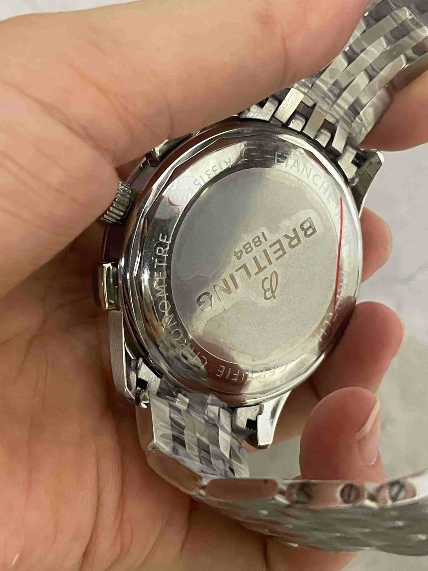 Replica Stainless Steel Japanese Vk63 Quartz Movement Watch BL87