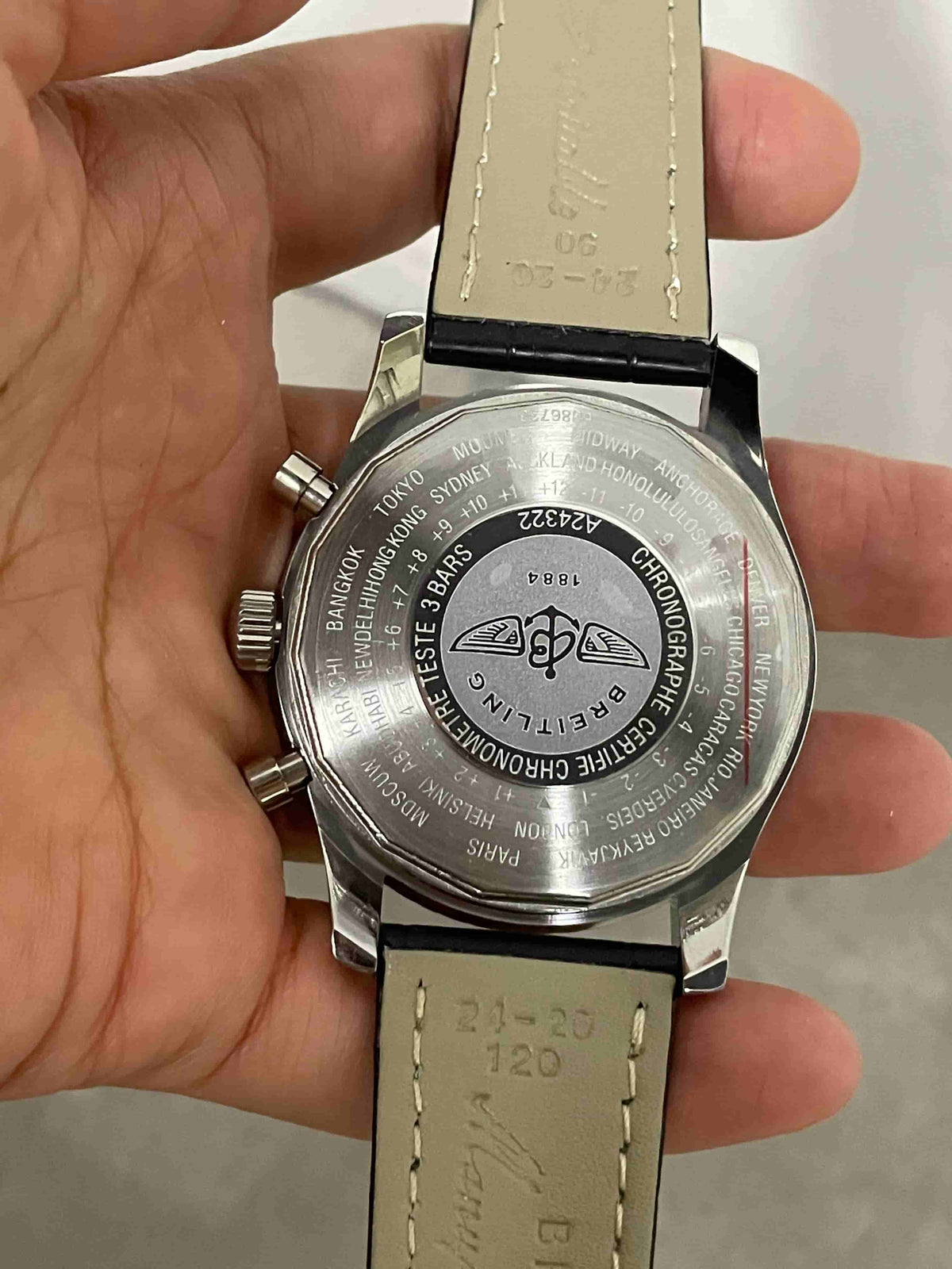 Replica Stainless Steel Japanese Vk Quartz Movement Watch BL227